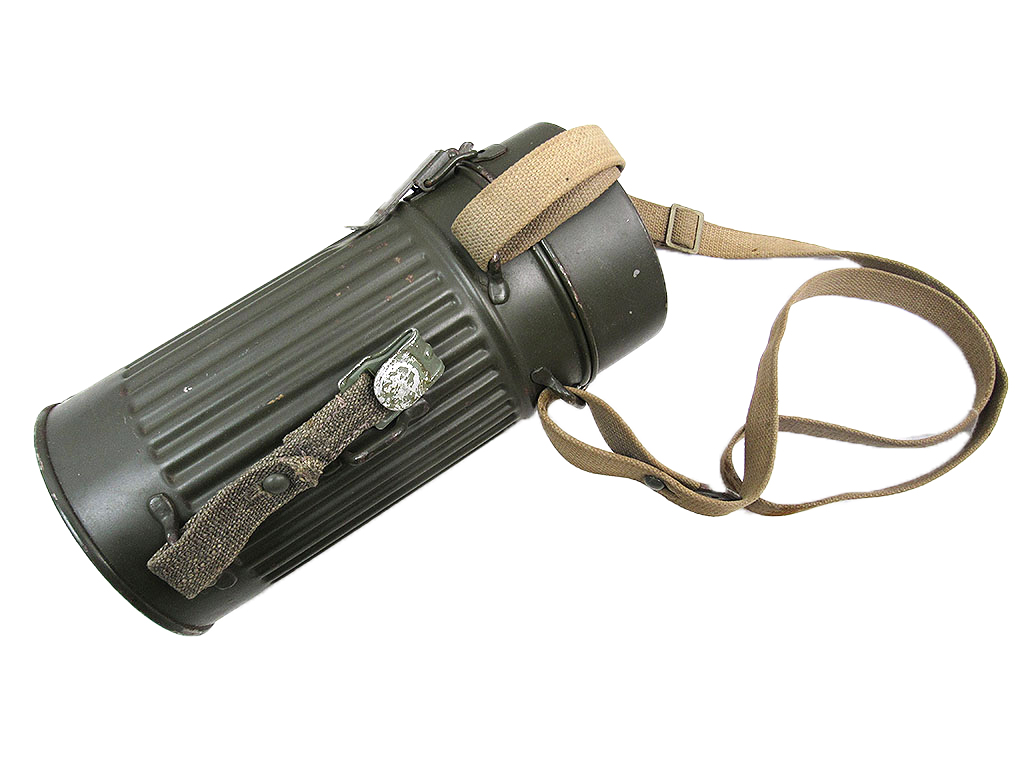 ガスマスク　1930年型　ショート缶