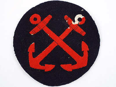 海軍一種丸型肘章　二等水兵