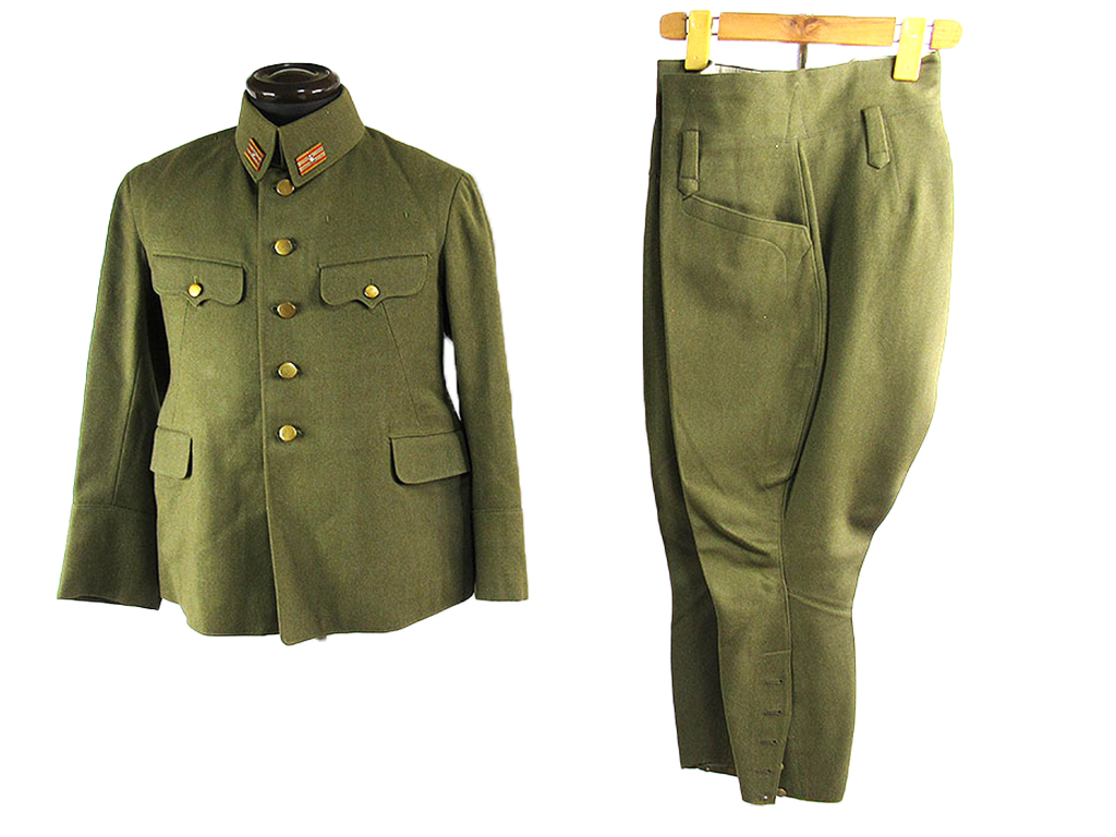 陸軍九八式少佐　冬衣　上下