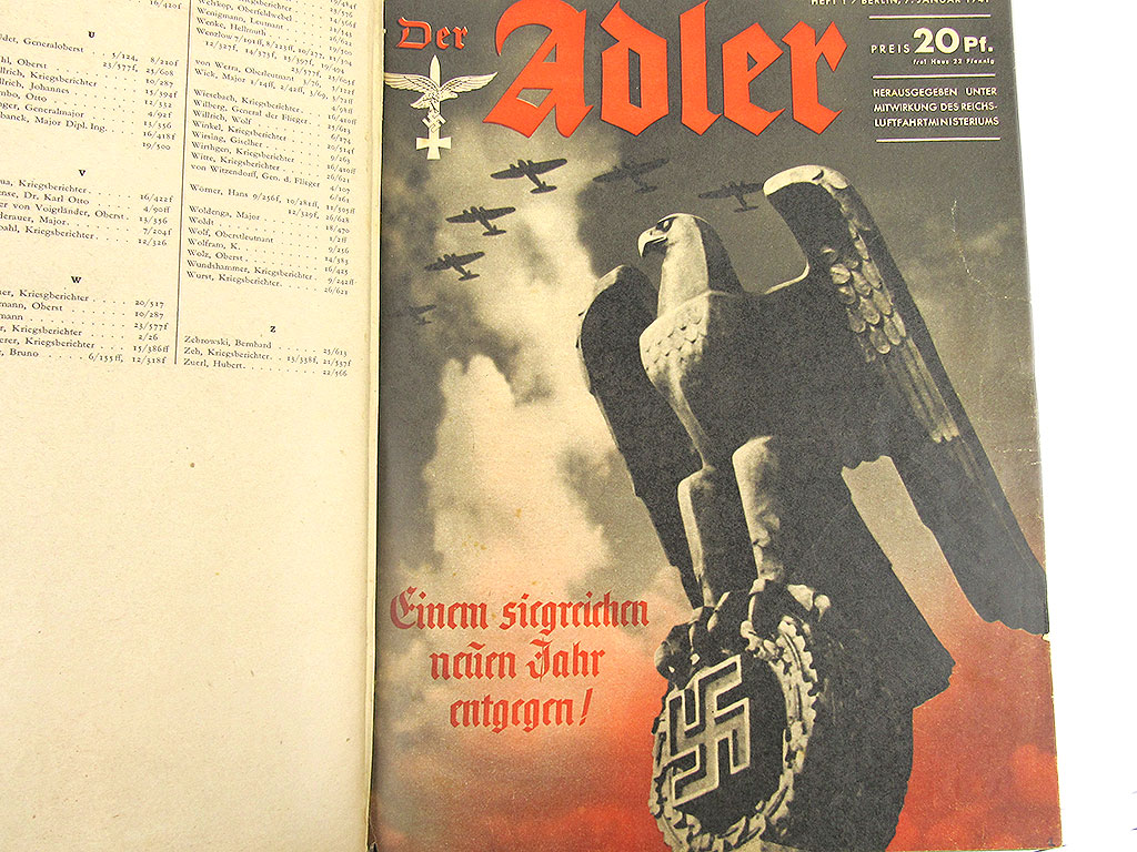 空軍　雑誌　Der　Adler　1941