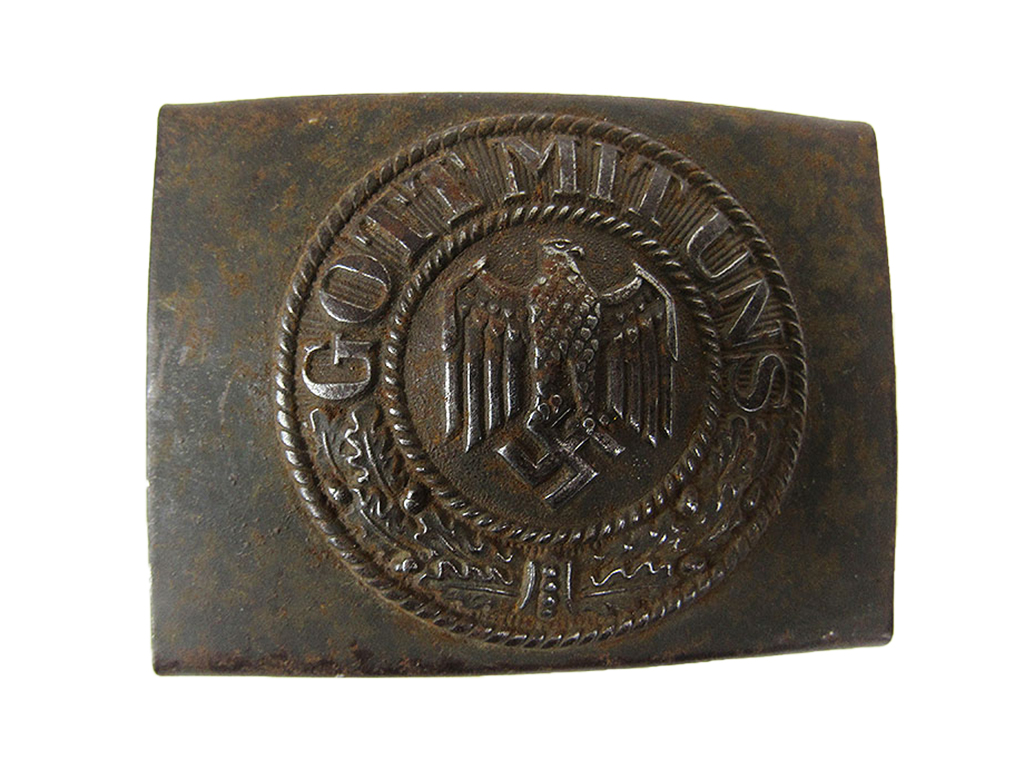 陸軍　兵・下士官用　鉄製バックル　G.Brehmer,Markneukirchen