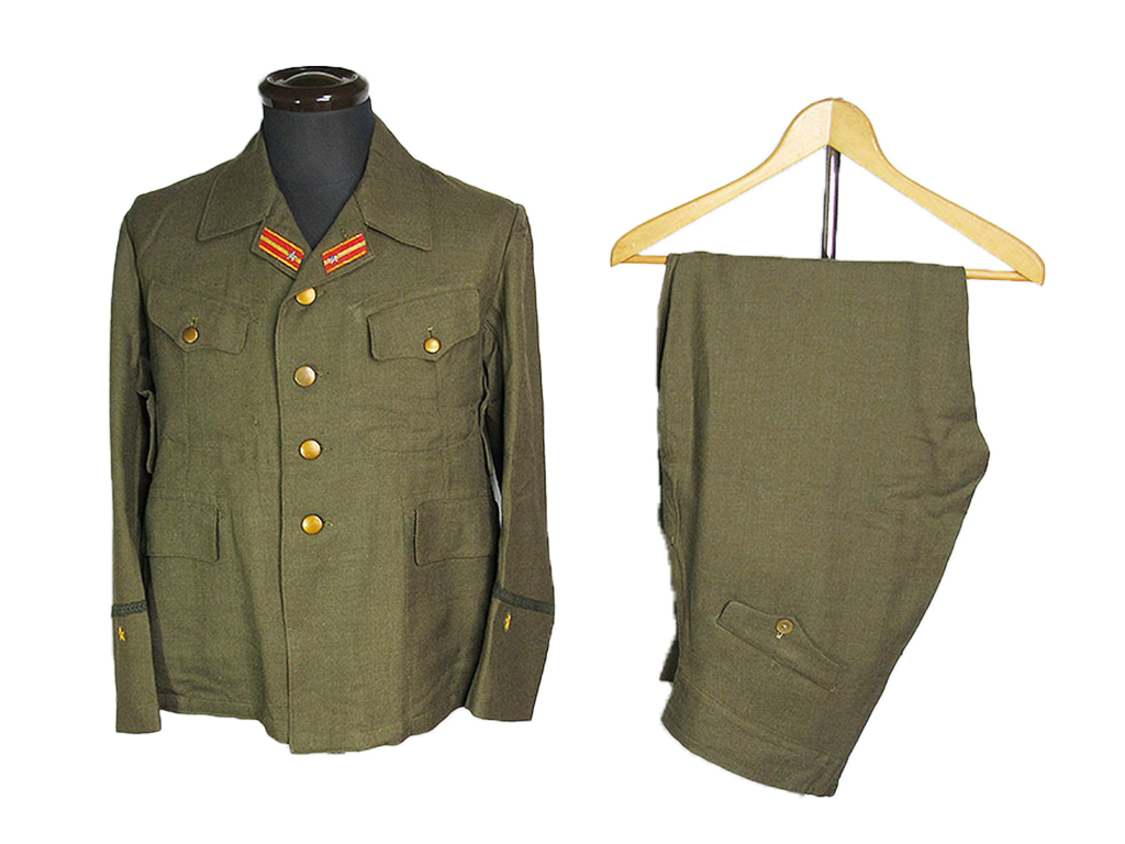 陸軍三式　防暑服上下　少尉