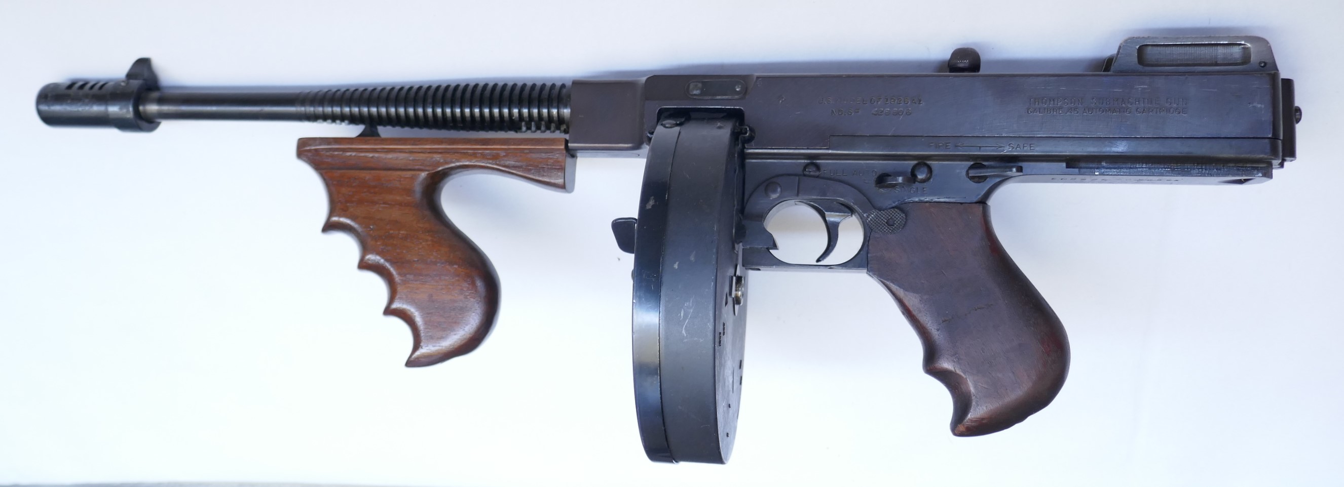 価格改定　無可動実銃　WWⅡアメリカ軍トンプソンM1928A1ミリタリーモデル、シカゴタイプ仕様セット