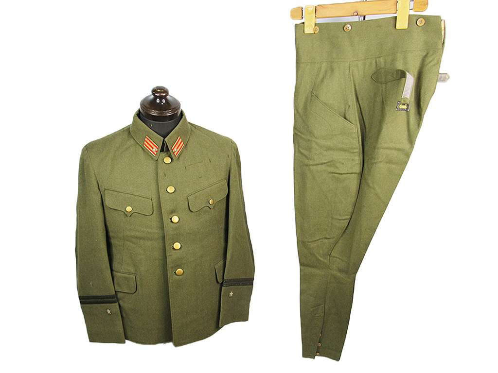 陸軍三式少佐　冬用　上下